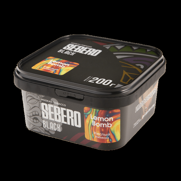 Табак Sebero Black Lemon Bomb  200 грамм в Петрозаводске