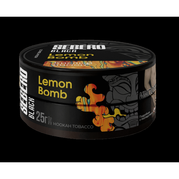 Табак Sebero Black Lemon Bomb  25 грамм в Петрозаводске