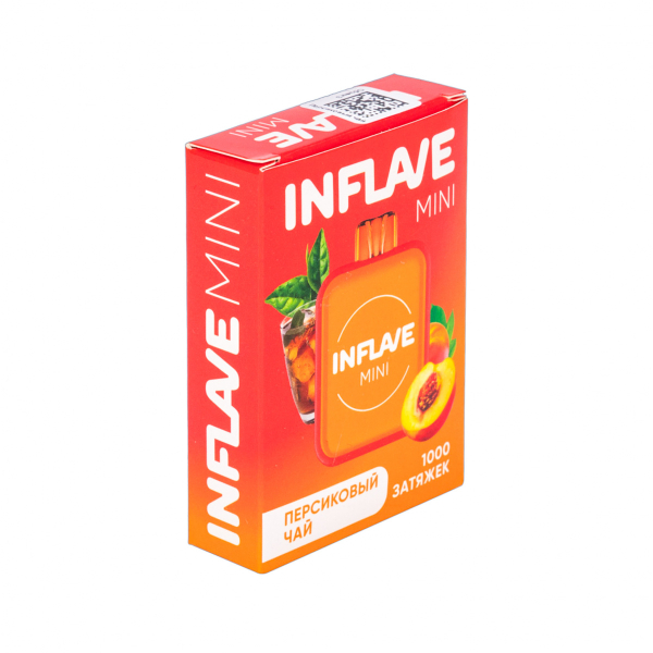 Inflave Mini Персиковый Чай (1000 Затяжек) в Петрозаводске