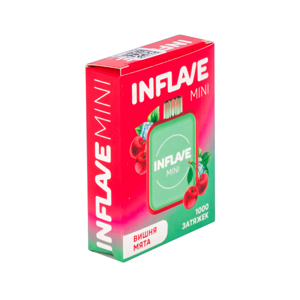 Inflave Mini Вишня Мята (1000 Затяжек) в Петрозаводске