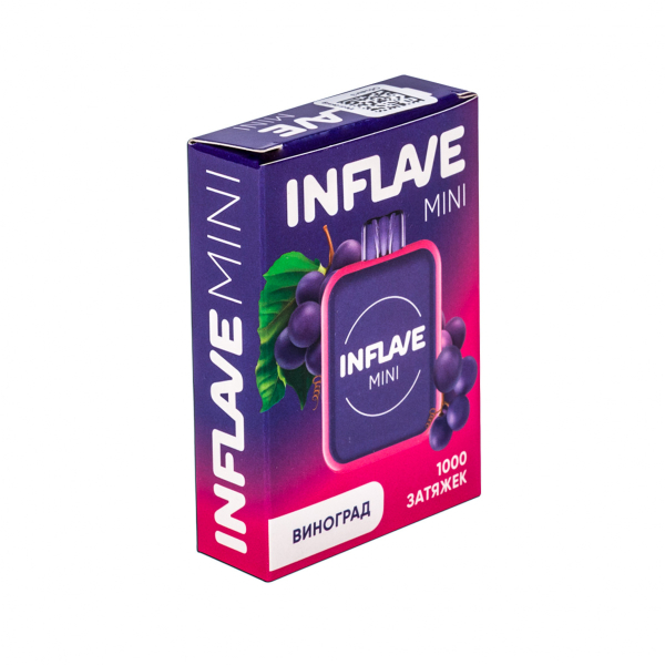 Inflave Mini Виноград (1000 Затяжек) в Петрозаводске