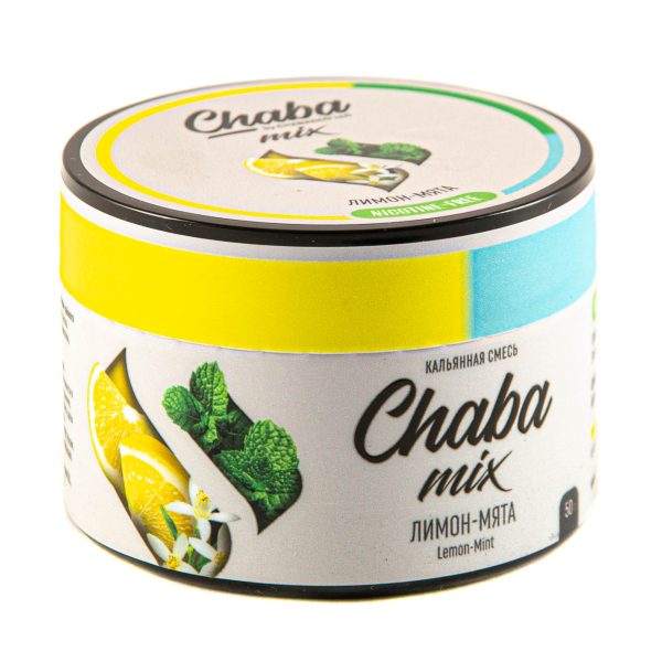 Chaba Лимон-Мята Nicotine Free 50 Г в Петрозаводске