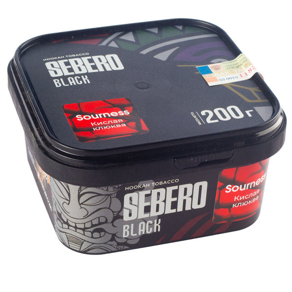 Табак Sebero Black Sourness  200 грамм в Петрозаводске