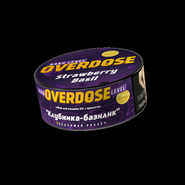 Табак Overdose Strawberry Basil  25 грамм в Петрозаводске