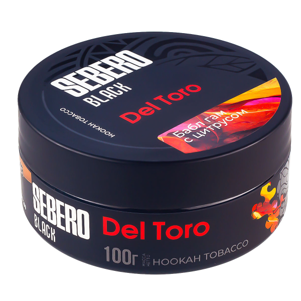 Табак Sebero Black Del Toro  100 грамм в Петрозаводске
