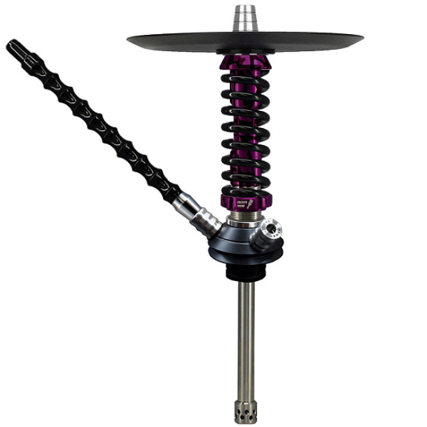 Кальян Mamay Custom Coilovers Micro Пурпурный Сплеш Черный  в Петрозаводске
