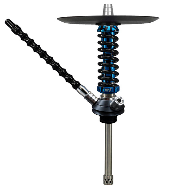 Кальян Mamay Custom Coilovers Micro Синий Сплеш Черный  в Петрозаводске