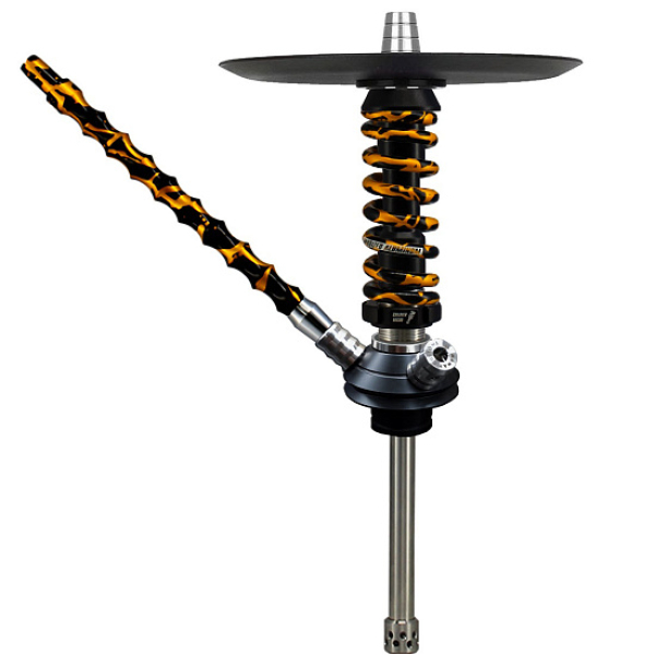 Кальян Mamay Custom Coilovers Micro Черный-Gold Сплеш  в Петрозаводске