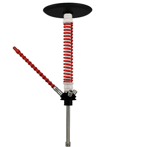 Кальян Mamay Custom V3 №12 Coilovers Белый-Красный  в Петрозаводске