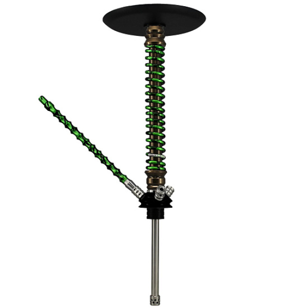 Кальян Mamay Custom V3 №12 Coilovers Бронза Зеленый Сплеш  в Петрозаводске