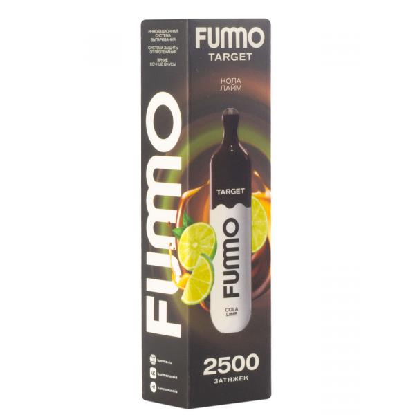 Fummo Target Кола Лайм (2500 Затяжек) в Петрозаводске