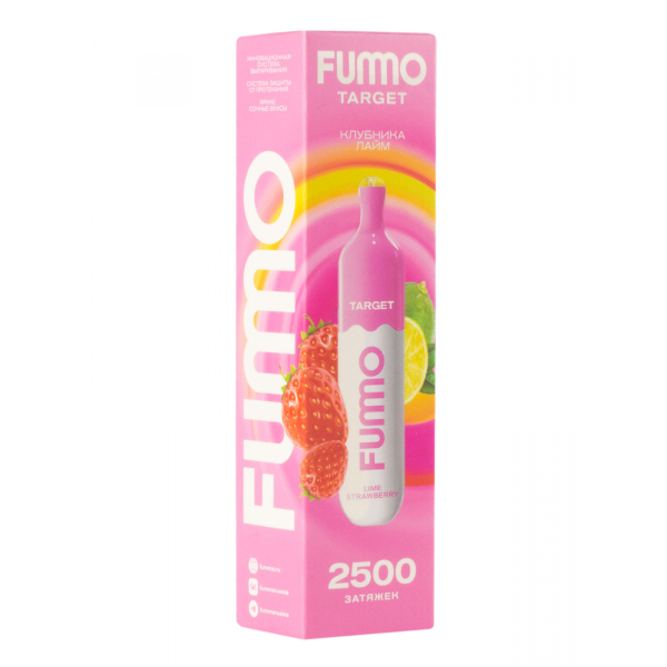 Fummo Target Клубника Лайм (2500 Затяжек) в Петрозаводске