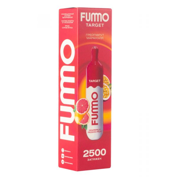 Fummo Target Грейпфрут Маракуйя (2500 Затяжек) в Петрозаводске