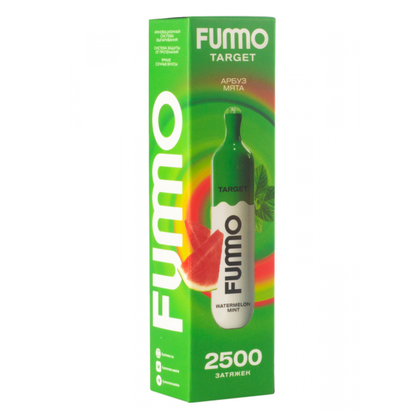 Fummo Target Арбуз Мята (2500 Затяжек) в Петрозаводске