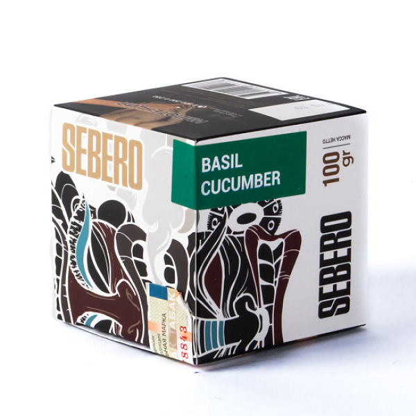 Табак Sebero Basil-Cucumber  100 грамм в Петрозаводске