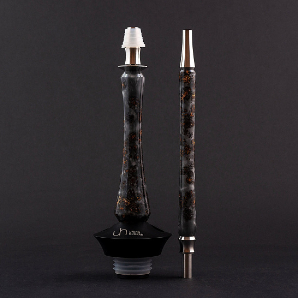 Кальян Union Hookah Sleek Акрил С Шишками Серый  в Петрозаводске