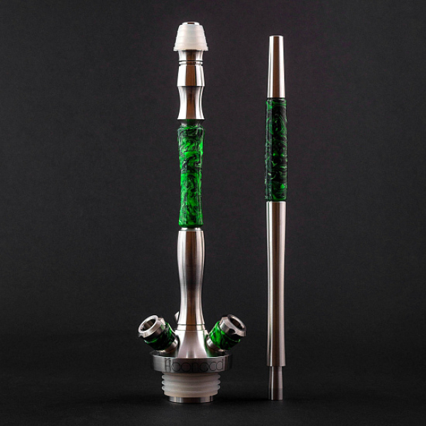 Кальян Union Hookah Fibonacci Акрил Зеленый 2  в Петрозаводске
