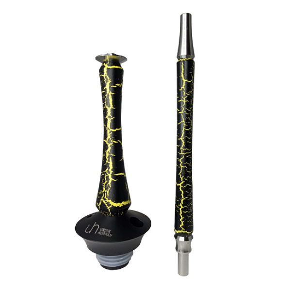 Кальян Union Hookah Sleek Кракле Желтый  в Петрозаводске