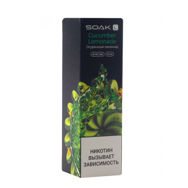 Жидкость Soak Cucumber Lemonade 10 Мл 2 Мг в Петрозаводске