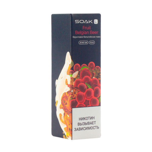 Жидкость Soak Fruit Belgian Beer 10 Мл 2 Мг в Петрозаводске