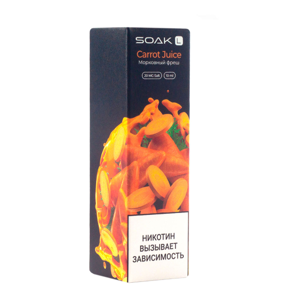 Жидкость Soak Carrot Juice 10 Мл 2 Мг в Петрозаводске