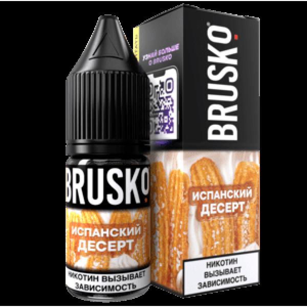 Жидкость Brusko Salt Испанский Десерт 10 Мл 2 Мг в Петрозаводске