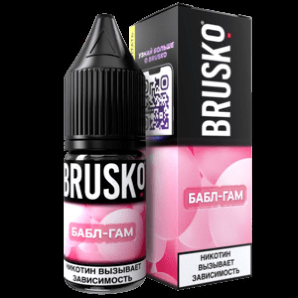 Жидкость Brusko Salt Бабл-Гам10 Мл 2 Мг в Петрозаводске
