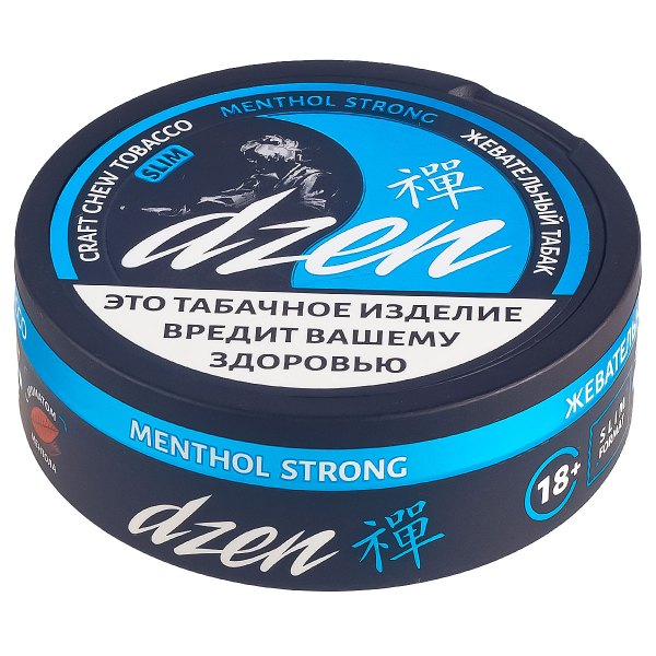 Жевательный табак Dzen Strong Slim Menthol 9 грамм в Петрозаводске