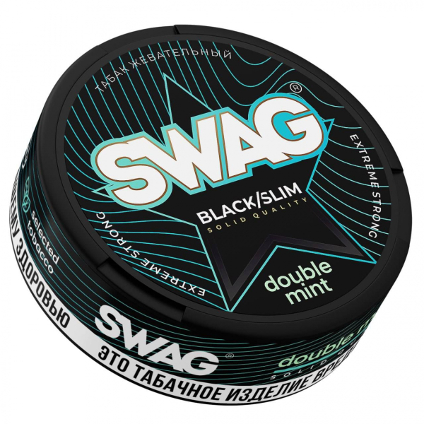 Жевательный табак Swag Strong Double Mint 10 грамм в Петрозаводске