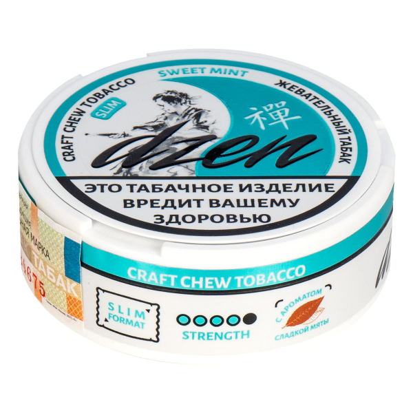 Жевательный табак Dzen Slim Sweet Mint 9 грамм в Петрозаводске