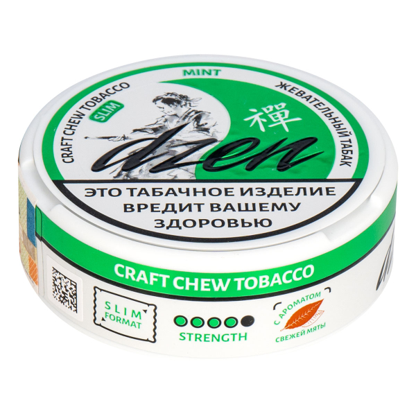 Жевательный табак Dzen Slim Mint 9 грамм в Петрозаводске