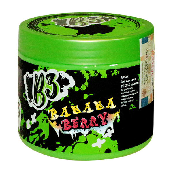 Табак B3 Bananaberry  250 грамм в Петрозаводске