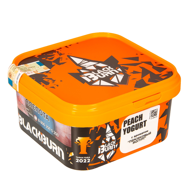 Табак Burn Black Peach Yogurt  200 грамм в Петрозаводске
