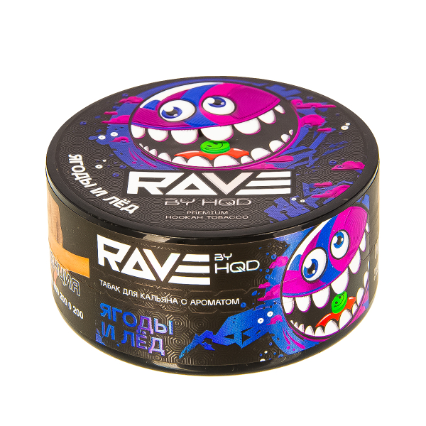Табак Rave By Hqd Ягоды И Лед  25 грамм в Петрозаводске