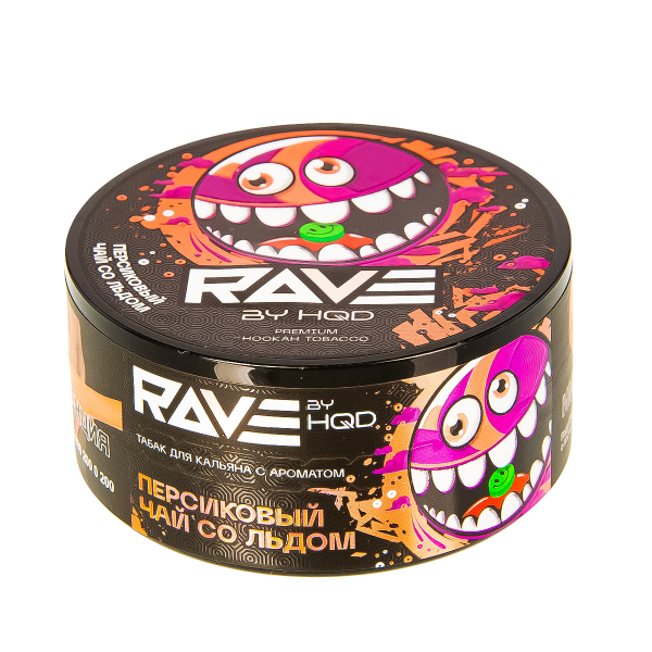 Табак Rave By Hqd Персиковый Чай Со Льдом  25 грамм в Петрозаводске
