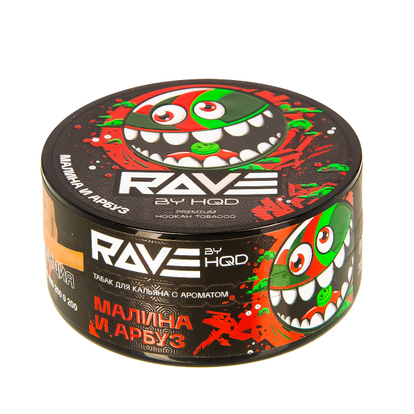 Табак Rave By Hqd Малина И Арбуз  25 грамм в Петрозаводске