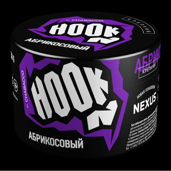 Табак Hook Абрикосовый  50 грамм в Петрозаводске
