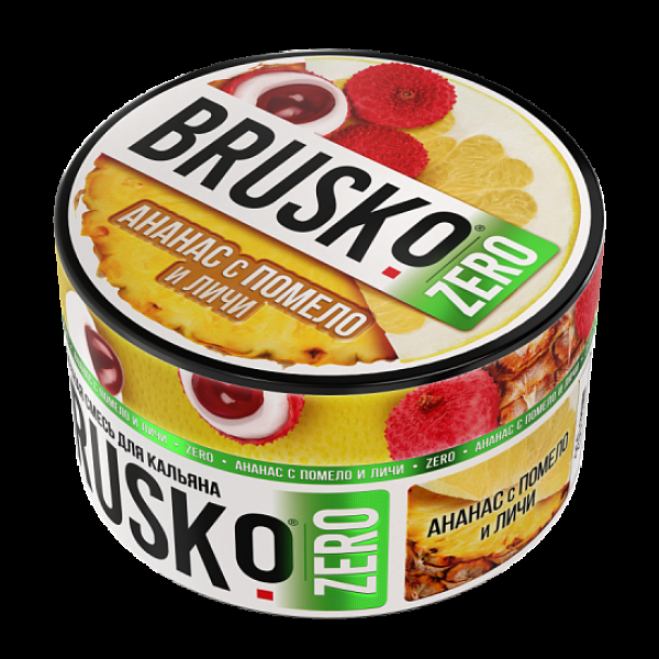 Смесь Brusko Ананас С Помело И Личи (Zero)  250 гр в Петрозаводске