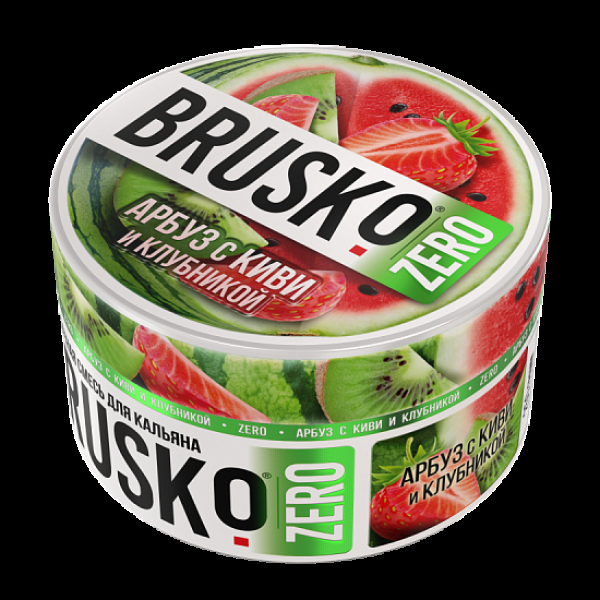 Смесь Brusko Арбуз С Киви И Клубникой (Zero)  250 гр в Петрозаводске