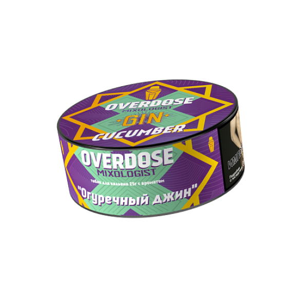 Табак Overdose Gin Cucumber   25 грамм в Петрозаводске