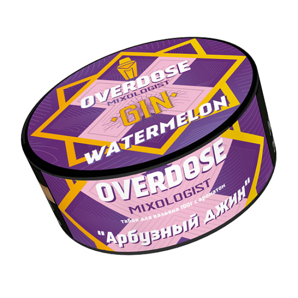 Табак Overdose Gin Watermelon  100 грамм в Петрозаводске