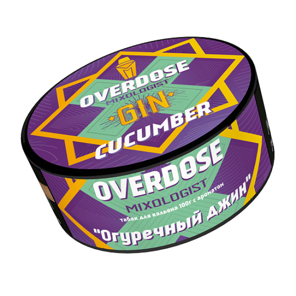 Табак Overdose Gin Cucumber  100 грамм в Петрозаводске