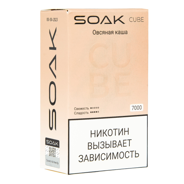 Soak Cube Овсяная Каша 7000 Затяжек в Петрозаводске