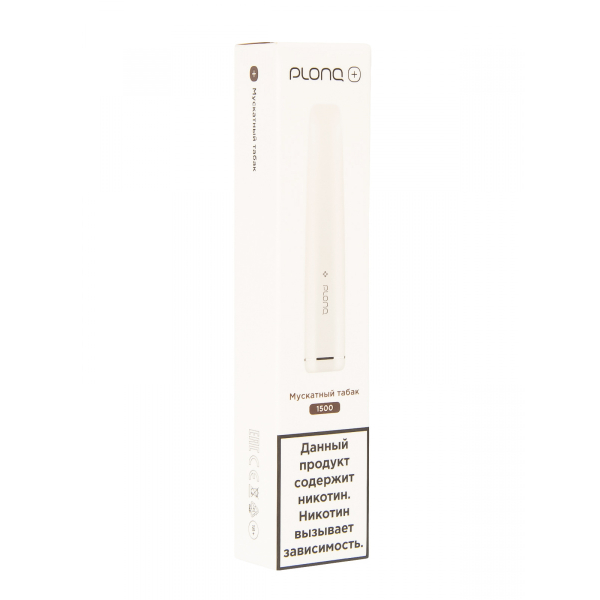 Plonq Plus Мускатный Табак (1500 Затяжек) 20 Мг в Петрозаводске