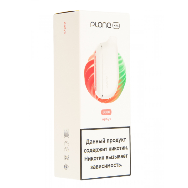 Plonq Max Арбуз (6000 Затяжек) 20 Мг в Петрозаводске