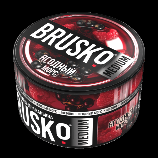 Смесь Brusko Medium Ягодный Морс  250 гр в Петрозаводске
