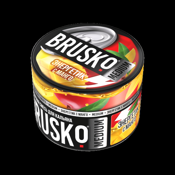 Смесь Brusko Medium Энергетик С Манго  50 гр в Петрозаводске