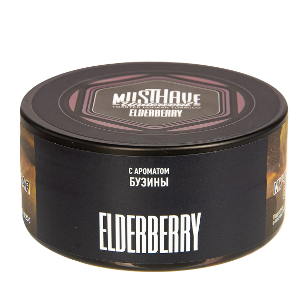 Табак Musthave Elderberry  125 грамм в Петрозаводске