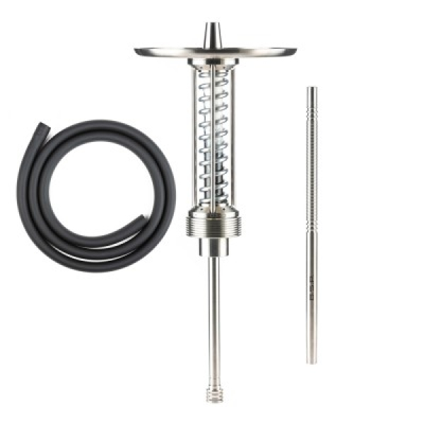 Кальян Bsp Hookah Cybertank White Black Chrome в Петрозаводске