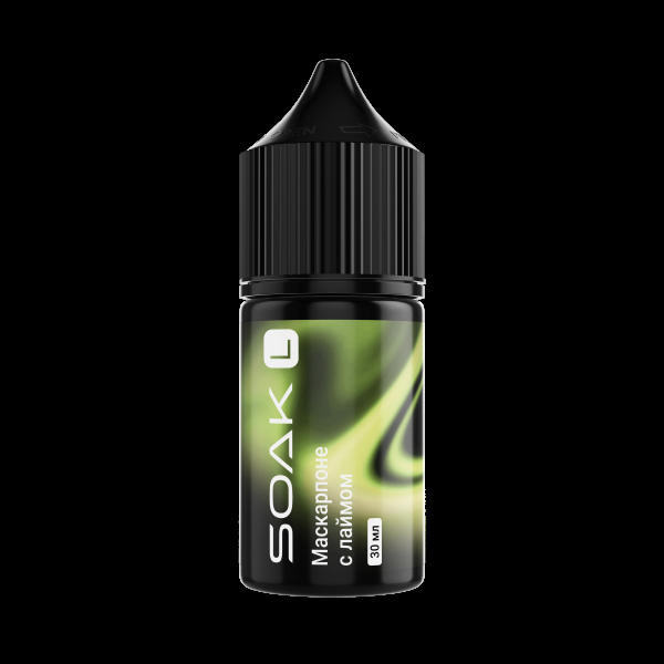 Жидкость Soak L30 Mascarpone Lime 30 Мл 2 Мг в Петрозаводске